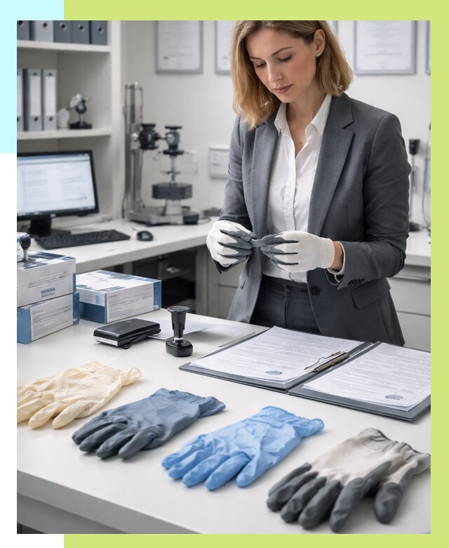 Сертификация перчаток в Апшеронске от 8711 р. | Алешин-Пшр