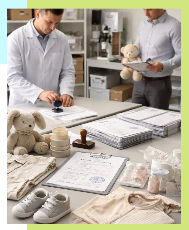 Сертификация детских товаров в Апшеронске от 15372 р. | Алешин-Пшр