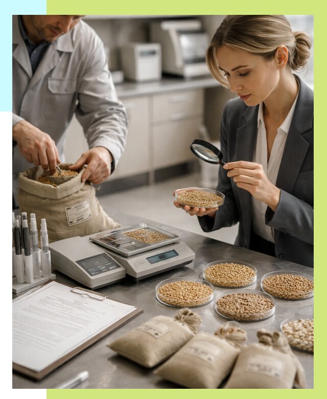 Сертификация зерна в Апшеронске по цене от 15372 р. | Алешин-Пшр