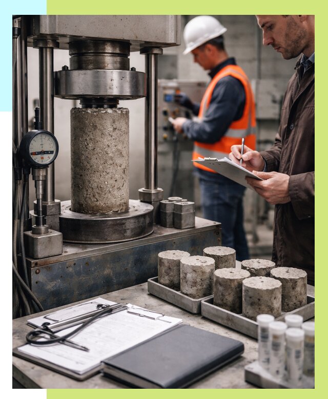 Сертификация бетона в Апшеронске от 30744 р. сертификат | Алешин-Пшр