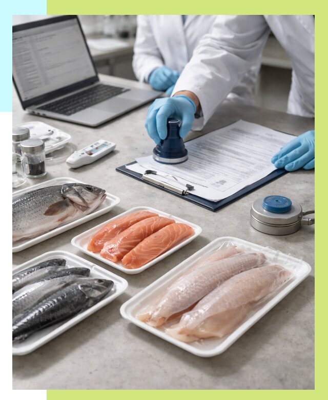 Сертификация рыбы и сертификат в Апшеронске от 15372 р. | Алешин-Пшр