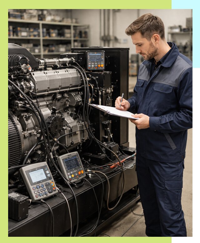 Сертификация дизельных генераторов и их оборудования в Апшеронске