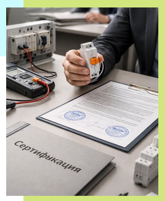 Сертификация выключателей под ключ в Апшеронске от 15372 р. | Алешин-Пшр