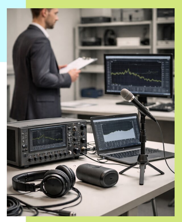 Сертификация аудиотехники в Апшеронске от 15372 р., Алешин-Пшр