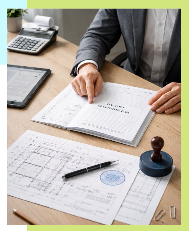 Паспорт эксплуатации в Апшеронске под ключ от 4612 р. Алешин-Пшр