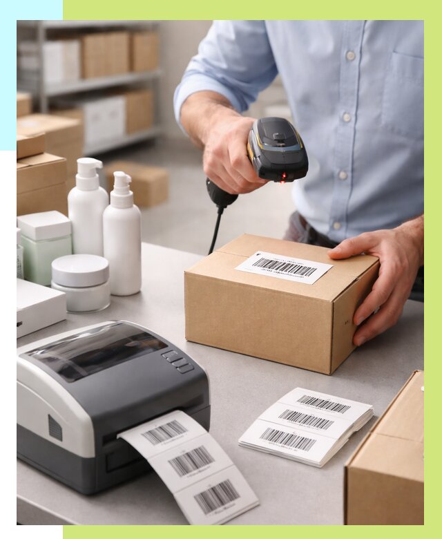 Штрихкодирование продукции в Апшеронске от 4612 р. | Алешин-Пшр