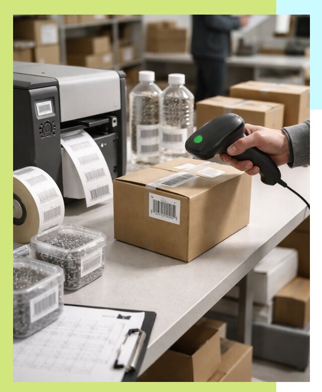 Штрихкодирование продукции и маркировка для продажи в Апшеронске