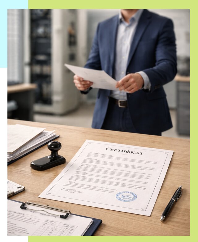 Сертификат на оборудование в Апшеронске от 15372 р. | Алешин-Пшр