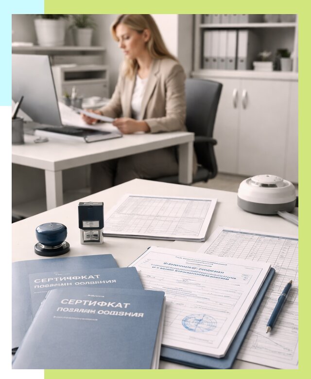 Сертификаты пожарной безопасности в Апшеронске от 15372 р. | Алешин-Пшр