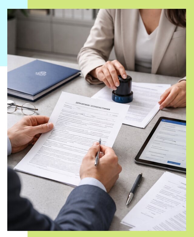 Декларация ГОСТ Р в Апшеронске от 8711 р оформить в Алешин-Пшр