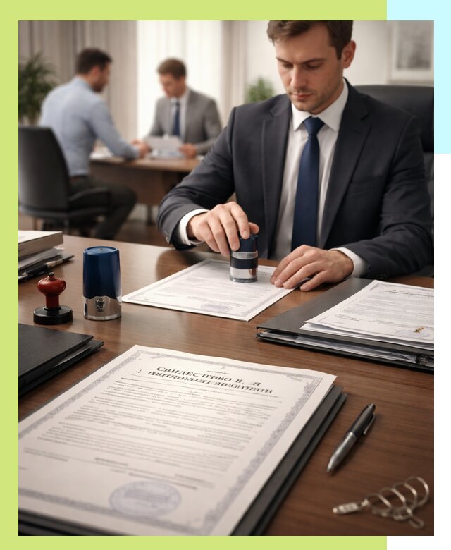 Оформление свидетельства о государственной регистрации в Апшеронске