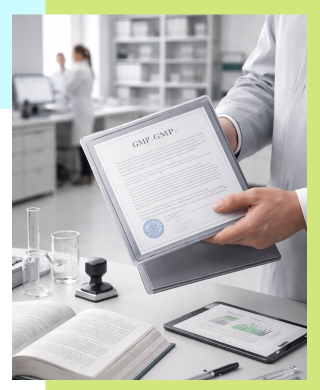 Сертификат GMP в Апшеронске под ключ от 87108 р. | Алешин-Пшр