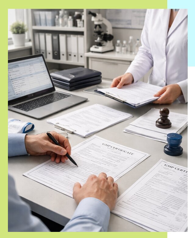 Оформление сертификата GMP в Апшеронске для фармпроизводства