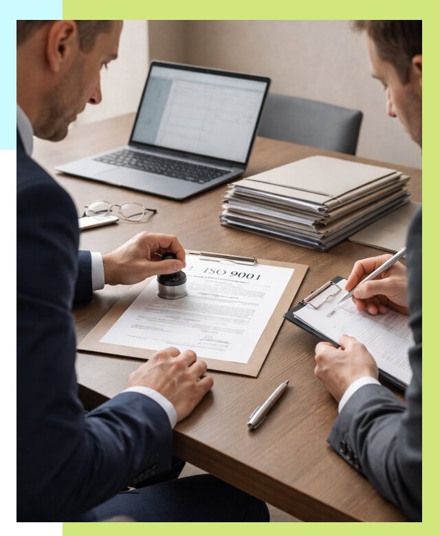 Сертификат ISO 9001 в Апшеронске купить от 81984 р. | Алешин-Пшр