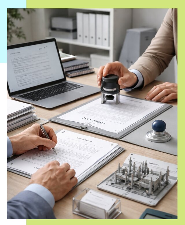 Сертификат ISO 29001 в Апшеронске под ключ от 76860 р. | Алешин-Пшр