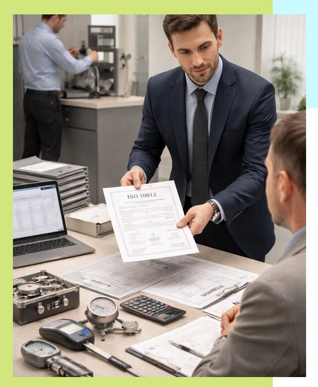 Выдача сертификата ISO 10012 по требованиям метрологии в Апшеронске