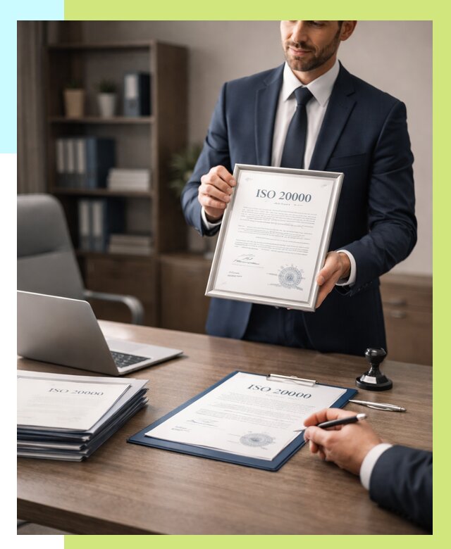 Сертификат ISO 20000 в Апшеронске под ключ от 122976 р., Алешин-Пшр