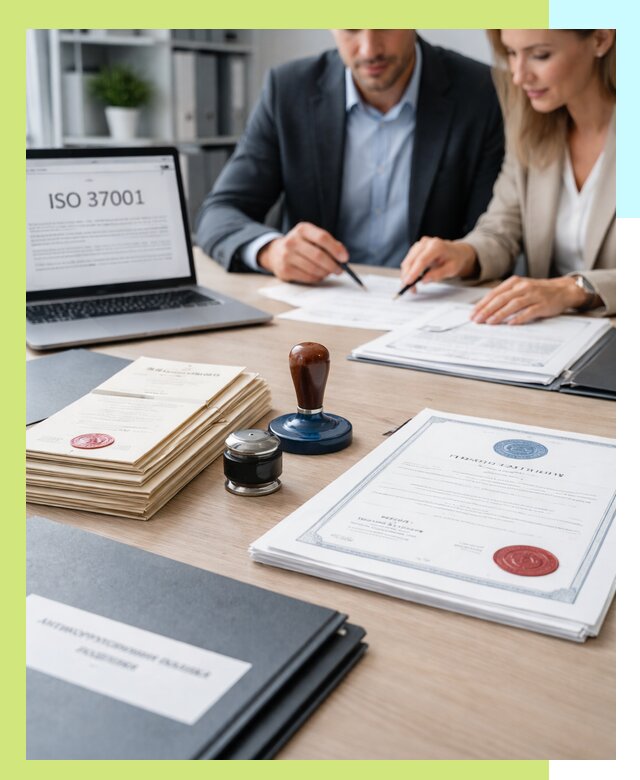 Получение сертификата ISO 37001 по системе борьбы с коррупцией в Апшеронске